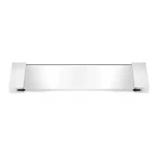 Decor Walther Classic Tab 34 Лоток универсальный 34x12 см, прозрачное стекло, цвет хром 0848702