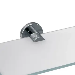 Decor Walther Basic GKH Держатель для стеклянной полки, цвет хром 0531900