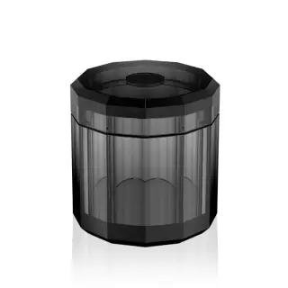 Decor Walther Kristall KB Диспенсер для салфеток 15x15 см, цвет: антрацит 0931594