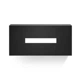 Decor Walther Classic KB 82 Диспенсер для салфеток 12x25xh7.5 см, цвет черный матовый 0830460