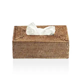 Decor Walther Basket KB Диспенсер для салфеток 14x25xh10 см, цвет ротанг темный 0922992