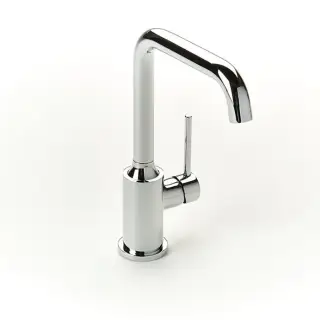 Burlington Crosswater Смеситель для раковины на 1 отверстие, излив 20h см, цвет: хром глянец R-17-01-PC