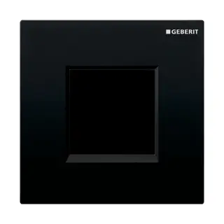 Geberit Type 30 Кнопка смыва для писсуара электронная, питание от сети, цвет: черный 116.027.KM.1