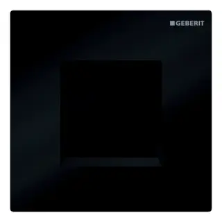 Geberit Type 30 Кнопка смыва для писсуара электронная, питание от батареек, цвет: черный Ral 9005 116.037.KM.1