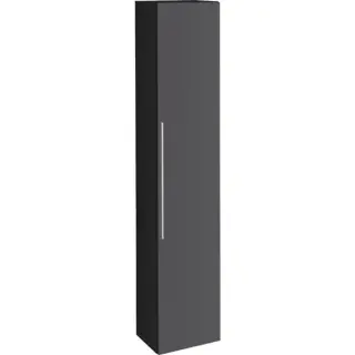 Geberit ICon Высокий пенал с одной дверью 36х180х31,7 см, цвет: темно-серый/мат. покрытие 841001000