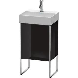Duravit XSquare База под раковину 43,4х34хh73,9 cм, цвет черный глянц.(для 073245) XS4441R4040