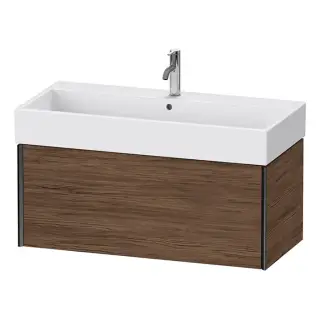Duravit XViu Тумба подвесная 39,7x98,4xh45,4 cм, цвет черный матовый XV42370B221