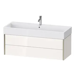 Duravit XViu Тумба подвесная 39,7x118,4xh45,4 cм, цвет белый глянцевый XV43380B122