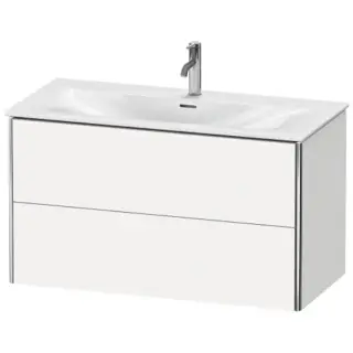 Duravit XSquare Тумба подвесная под раковину, 56x101xh47,8 cм, цвет White High Gloss XS432502222