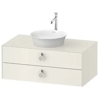 Duravit White Tulip Тумбочка подвесная, 40,8x100xh55 см, цвет Nordic White HighGloss WT49910H4H4