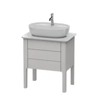 Duravit Luv База напольная, 74,3x68,8xh45 см, цвет скандинавско белый шелков.-мат. LU956503939
