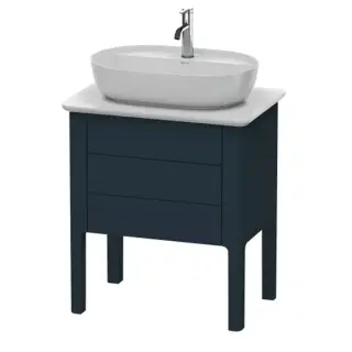 Duravit Luv База напольная, 74,3x68,8xh45 см, цвет темно-синий шелков.-мат. LU956509898