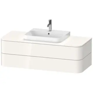 Duravit Happy D.2 Plus Тумба подвесная 40,8x130xh55 cм, цвет белый глянцевый HP497202222