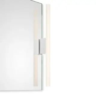 Decor Walther Omega 1 Светильник на зеркало 5x4.5xh9(30-60) см, цвет белый матовый 0402250