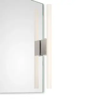 Decor Walther Omega 1 Светильник на зеркало 5x4.5xh9(30-60) см, цвет никель сатин. 0402203