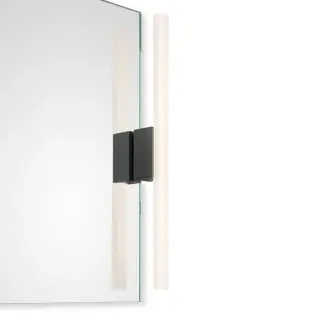 Decor Walther Omega 1 Светильник на зеркало 5x4.5xh9(30-60) см, цвет черный матовый 0402260