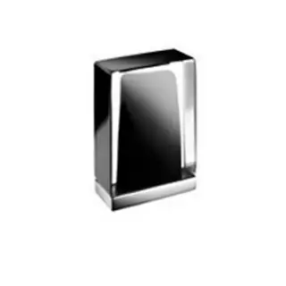 Fantini Venezia Ручка для смесителя, муранское стекло, цвет хром-черный 29 02 N448C5