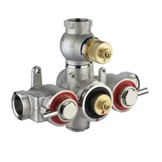 Nicolazzi Termostatico Внутренняя часть термостатического смесителя 3/4, с запорным вентилем 4910
