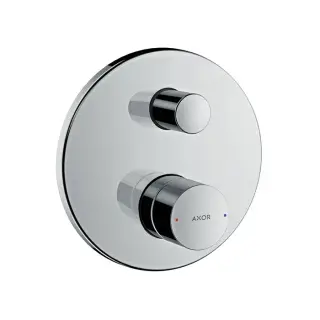 Axor Uno Смеситель для душа встраиваемый на 2 потребителя, внешняя часть, цвет: хром 45405000
