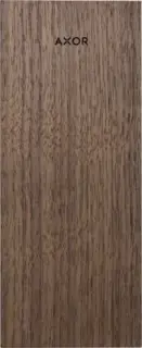 Axor MyEdition Панель для смесителя на излив 24,5 cм, цвет: черный орех 47907000