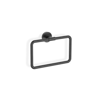 Decor Walther Basic HTR Полотенцедержатель-кольцо, цвет: черный матовый 0531260