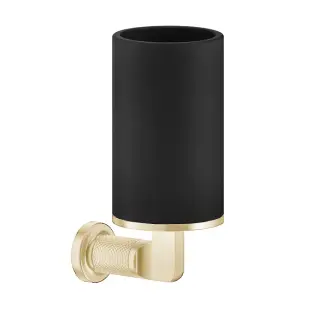 Gessi Inciso Стакан для зубных щеток подвесной, керамический, цвет: gold PVD 58508#246
