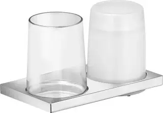 Keuco Edition 11 Стакан двойной, цвет: хром 11153 019000