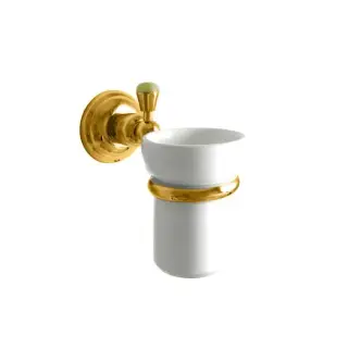 Nicolazzi Onice Стакан подвесной, керамический, цвет: золото 1488GO09O