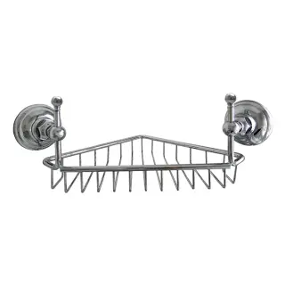 Nicolazzi Accessori Classica Полочка-решетка угловая, цвет хром 1495CR