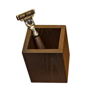 Decor Walther Wood BEQ Стакан настольный, дерево, цвет: темный ясень 0925885