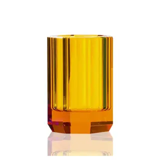 Decor Walther Kristall BER Стакан настольный, хрустальное стекло, цвет: янтарь 0923981