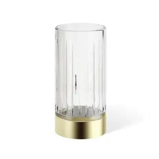 Decor Walther Century SMG Стакан настольный, граненое стекло, цвет золото матовое 0587782