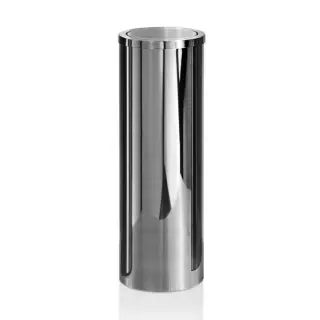 Decor Walther Universal DW 1024 Корзина для бумаги 20xh60 см, с крышкой, цвет сталь матовая 0611276