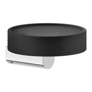Gessi Rilievo Мыльница с керамической чашей, подвесная, цвет: chrome 59502#031