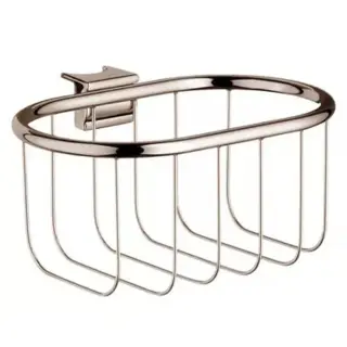 Axor Montreux Корзина-мыльница, подвесная, латунь, цвет: шлифованный никель 42066820