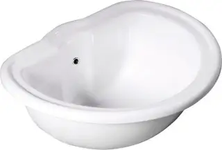 Kerasan Retro Раковина встраиваемая сверху на 50 см, 50х41 см, с переливом, цвет: Bianco 103101bi*0