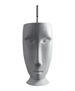 Kerasan Artwork Раковина свободностоящая MOLOCO, с отверстием для слива в стену, цвет: Bianco 474001