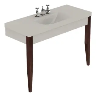 Kerasan Bentley Раковина подвесная 120х50 см, с 1 отвер. под смеситель, без перелива, цвет: Bianco 393201*1