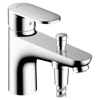 Hansgrohe Vernis Blend Смеситель на борт ванны однорычажный Monotrou, цвет: хром 71444000