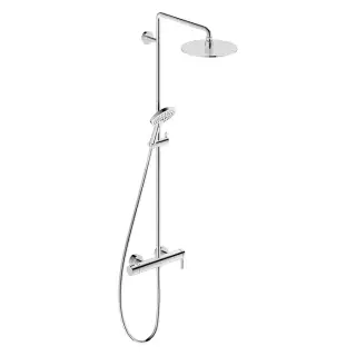 Duravit C.1 Душевая стойка с верхним душем, цвет: хром C14280007010
