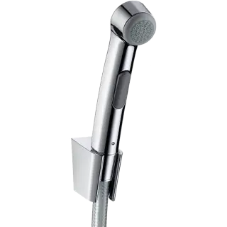 Hansgrohe Гигиенический душ, держатель, шланг 125 см устойчив к давлению, цвет: хром 32129000