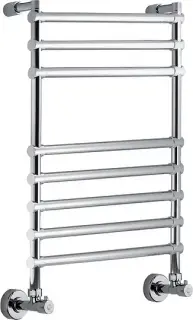 Margaroli Sole 464/8 Полотенцесушитель водяной для ГВС 53,5х76h (int 47), нижнее, цвет: chrome 4644708CRN