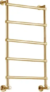 Margaroli Sole 442 Полотенцесушитель водяной для ГВС 53,5х89h (int 47), нижнее, цвет: gold 4424705GON