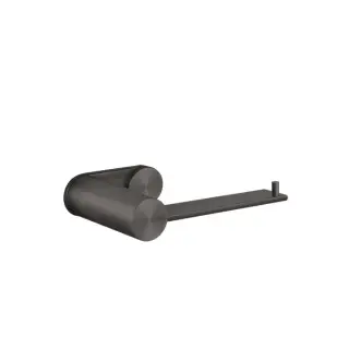 Gessi 316 Accessories Держатель для туалетной бумаги, цвет: brushed black metal pvd 54749#707