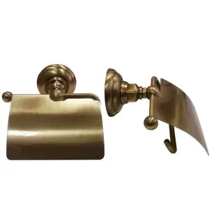 Nicolazzi Accessori Держатель туалетной бумаги, подвесной, цвет бронза 1492BZ