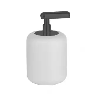Gessi Goccia Дозатор для жидкого мыла настольный, с белой колбой, цвет: white cn 38037#079