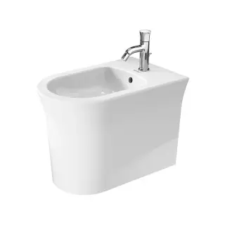 Duravit White Tulip Биде напольное 37x58хh42 cм, с переливом, цвет белый 2293100000