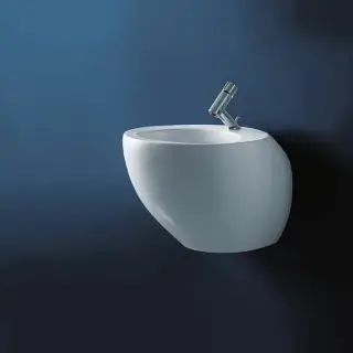 Laufen Alessi One Биде напольное 39x58,5xh41,5 см, с покр. LLC, цвет белый 8.3297.1.400.304.1