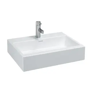 Laufen Living City Раковина 60х46хh14 см, с 3 отв. под смеситель, цвет белый 8.1743.4.000.108.1