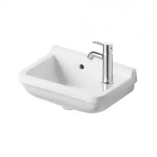 Duravit Starck 3 Раковина 40x26 cм, справа, с переливом, цвет белый 0751400000